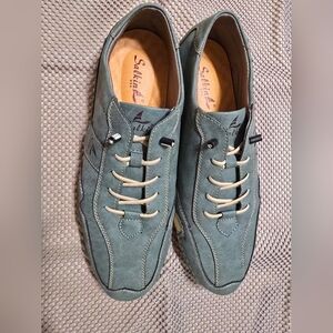 Salkin Men's Green Sneakers